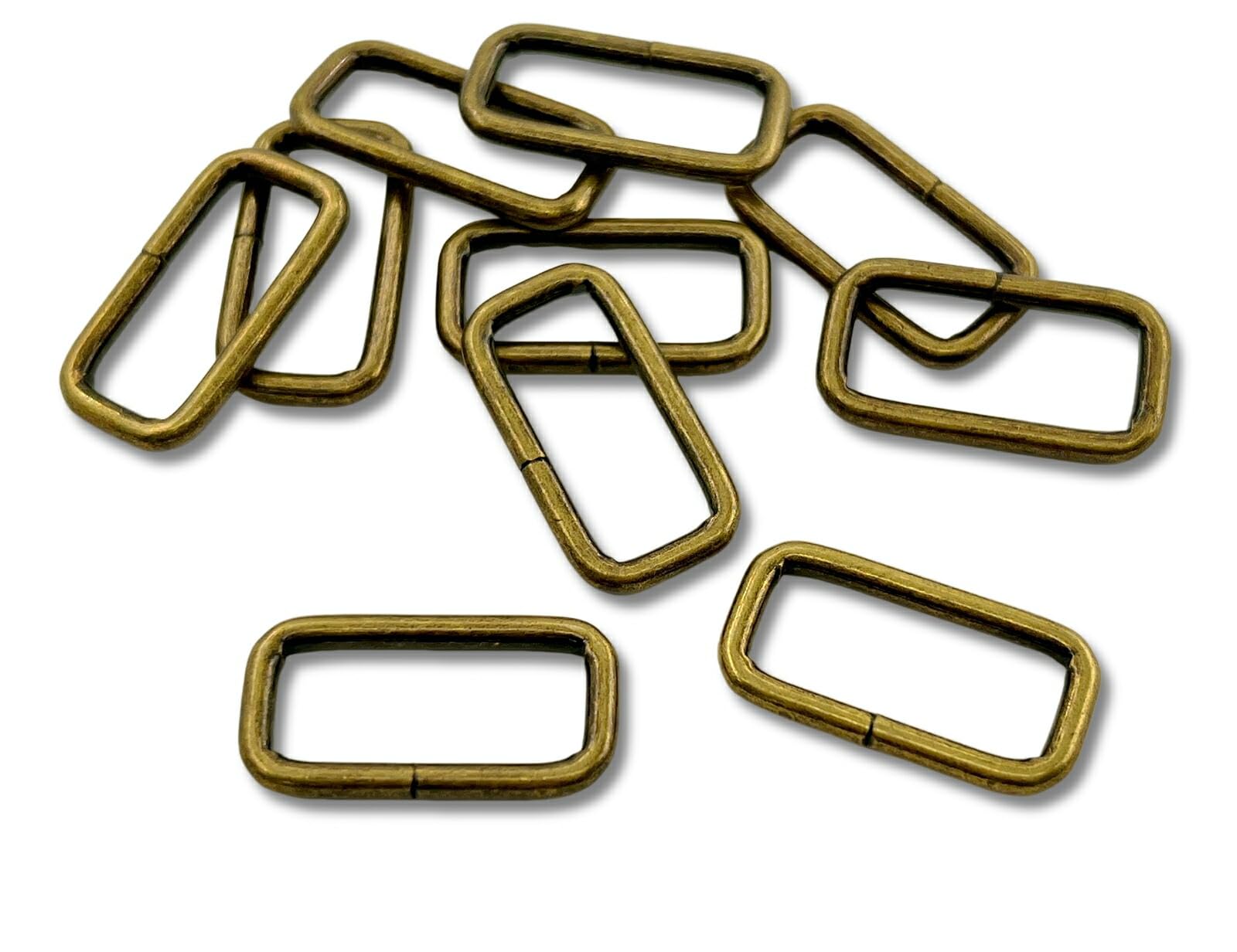 Amazon.co.jp: 「角2510」 20個入 カクカン 内径25mm バッグ 金具 四角